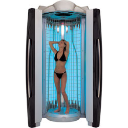 tanning booth
