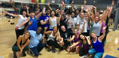 Bootcamp fundraiser at Four Seasons Fitness for the Camden County Animal Shelter